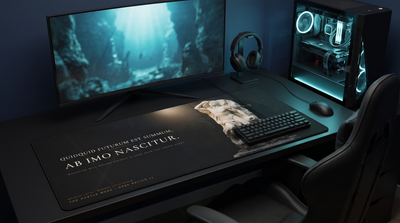 Ab Imo Nascitur — The Origin Desk Mat