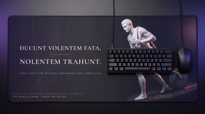 Ducunt Volentem Fata — The Consent Desk Mat