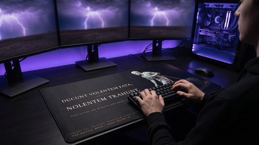 Ducunt Volentem Fata — The Consent Desk Mat